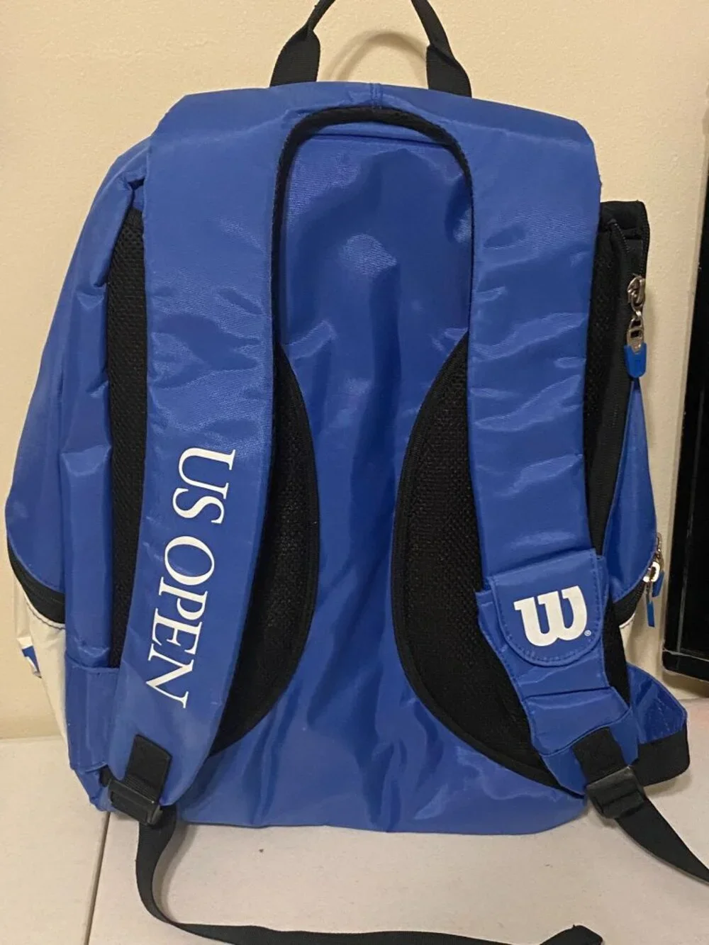 Wilson US Open Tennis‎ Racquet Accessories Backpack Blue/White